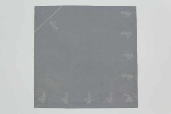 A single unfolded napkin